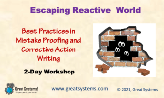 Virtual 2-day Mistake Proofing Workshop Promo