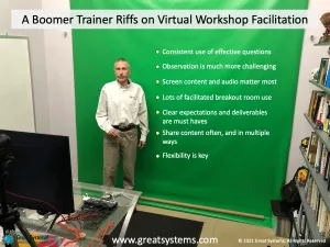 Kevin McManus of Great Systems Talks about his virtual workshop facilitation experiences and tips