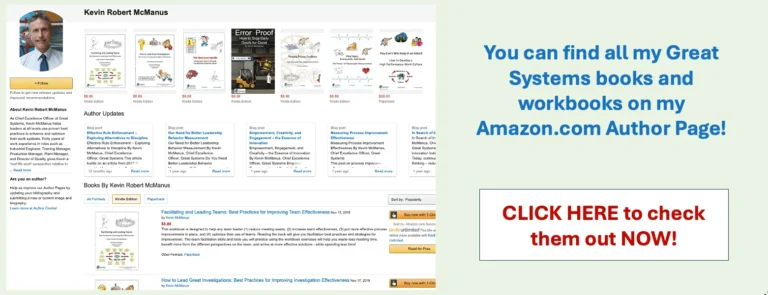 Kevin McManus Amazon Author Page